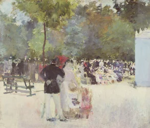 The Theatre de Guignol in the Jardin des Tuileries, 1883